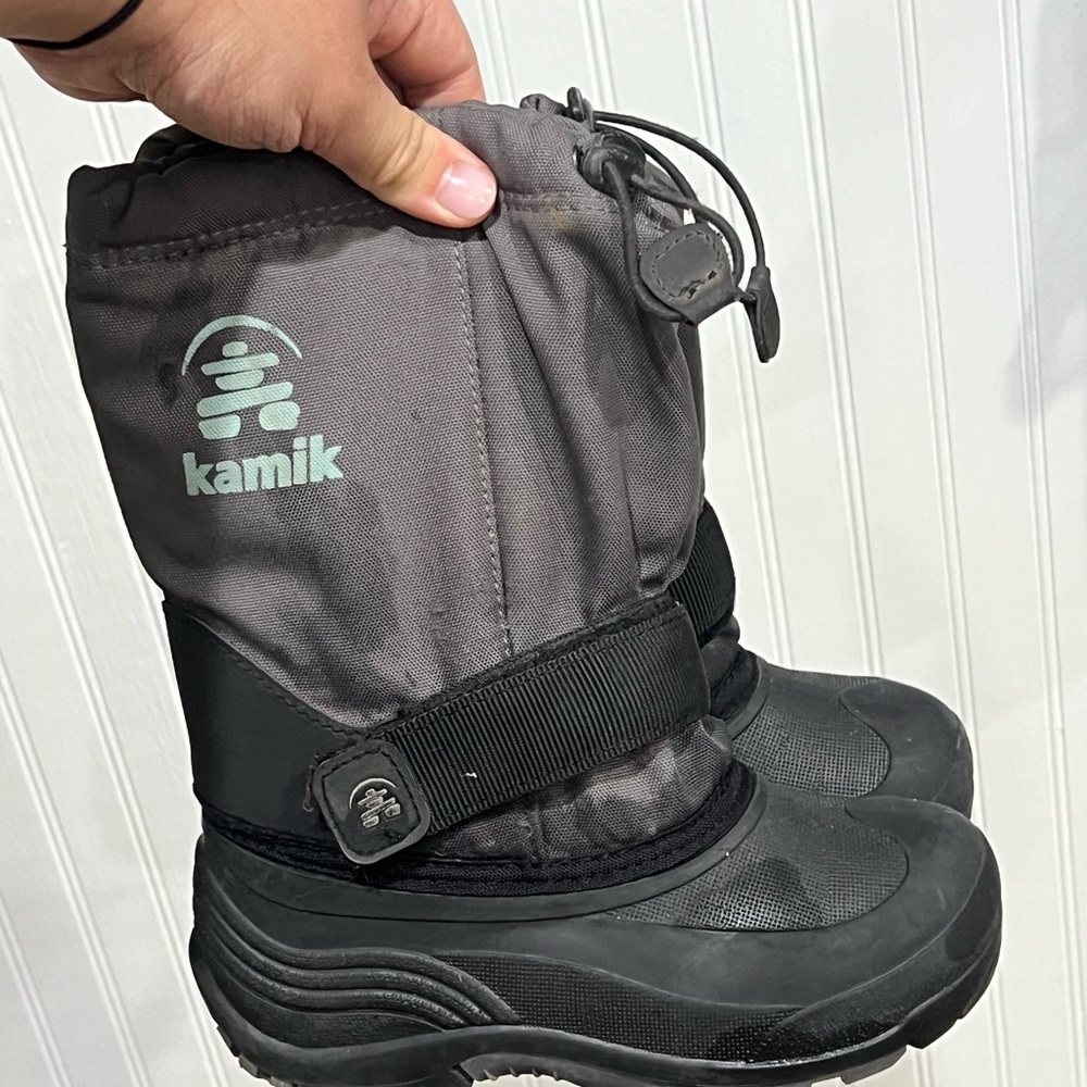 Kamik Black Snow Boots - Picture 2 of 7
